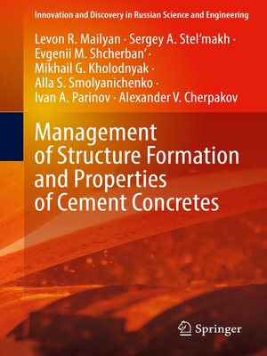 cover image of Management of Structure Formation and Properties of Cement Concretes